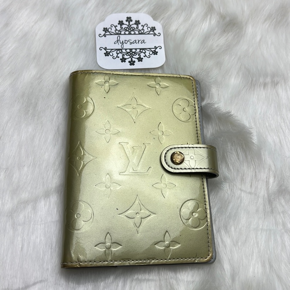 Louis Vuitton Agenda PM YELLOW VERNIS